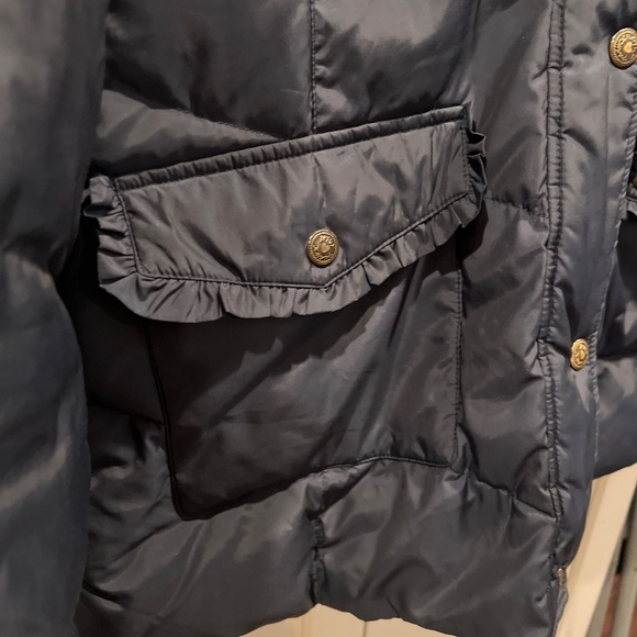 Betsey Johnson NAVY Puffer Jacket with Hood and Quilted Design - Picture 2 of 6